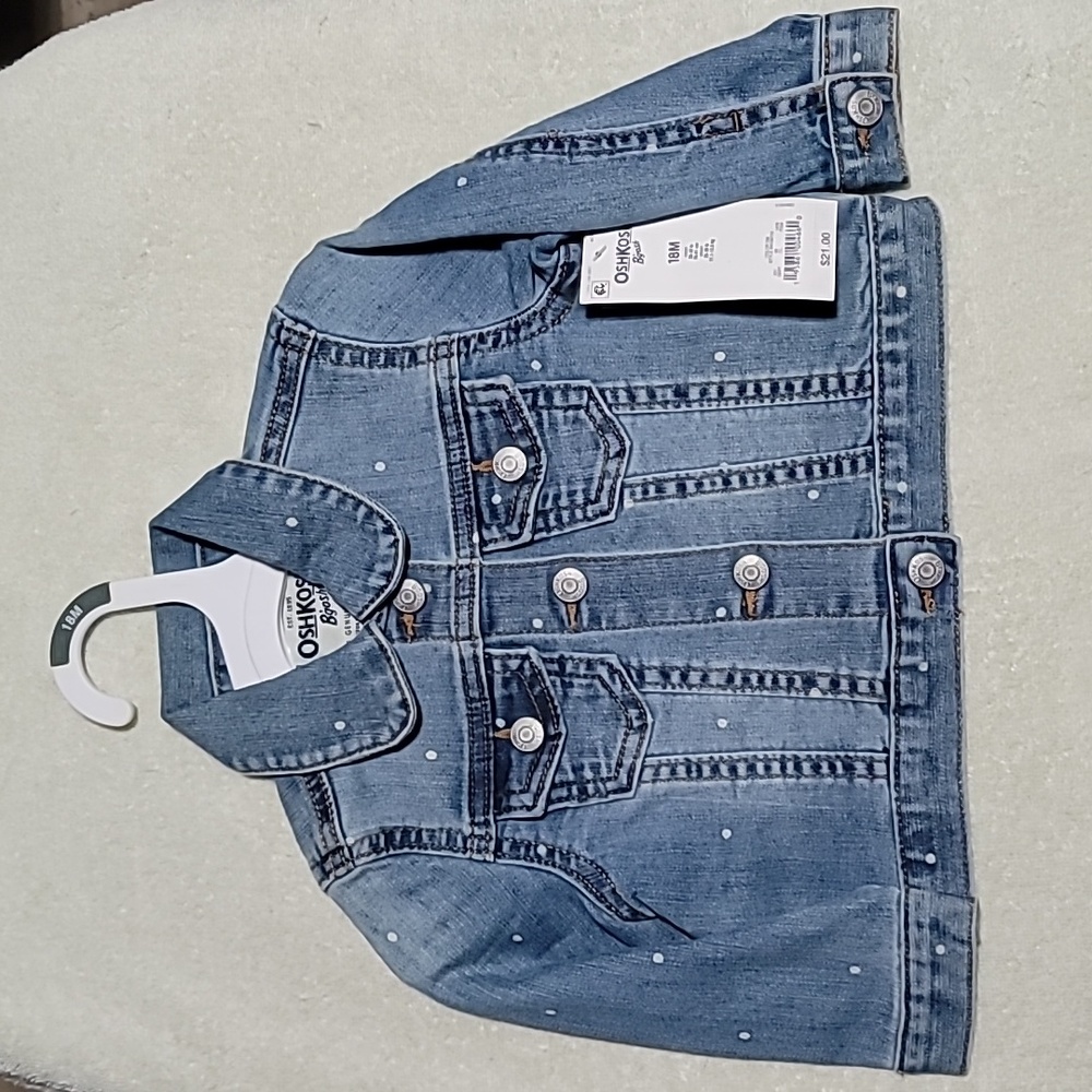 NWT Oshkosh Bgosh Jean jacket - Picture 1 of 2